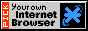 use any browser ie